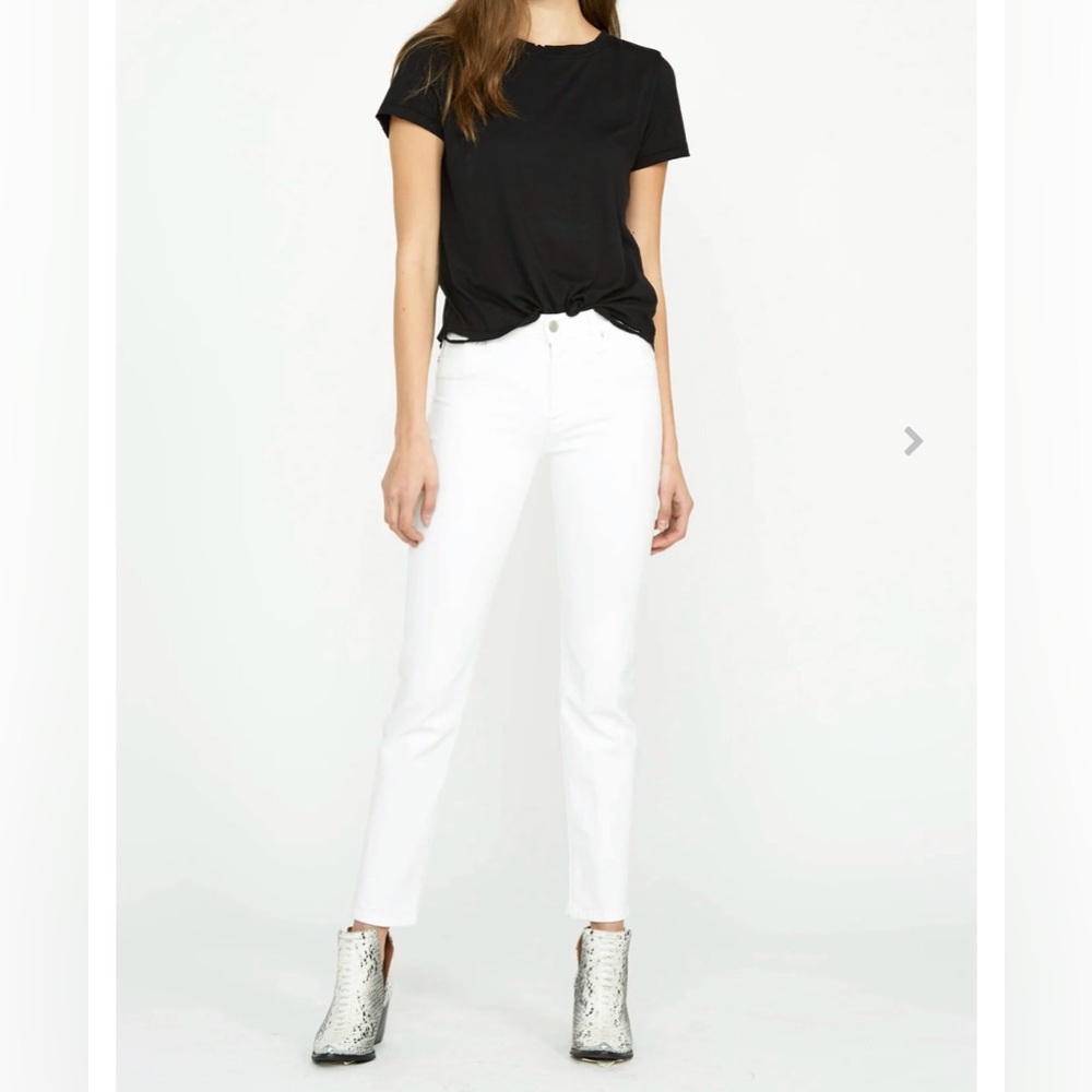 Hudson Jeans | Nico Mid-Rise Ankle Raw Hem